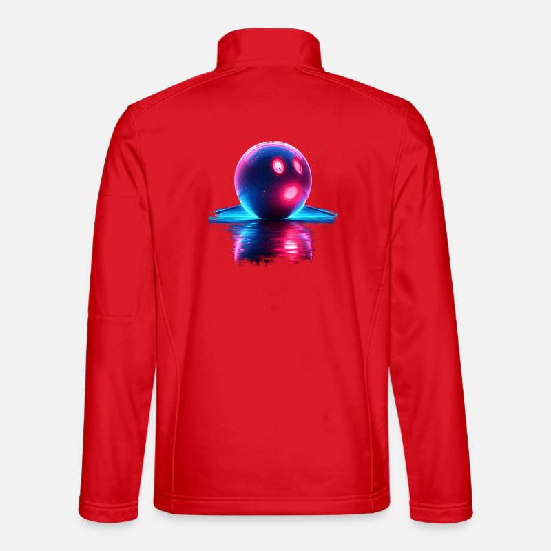 Bowling Retrowave Veste en tissu softshell Unisexe