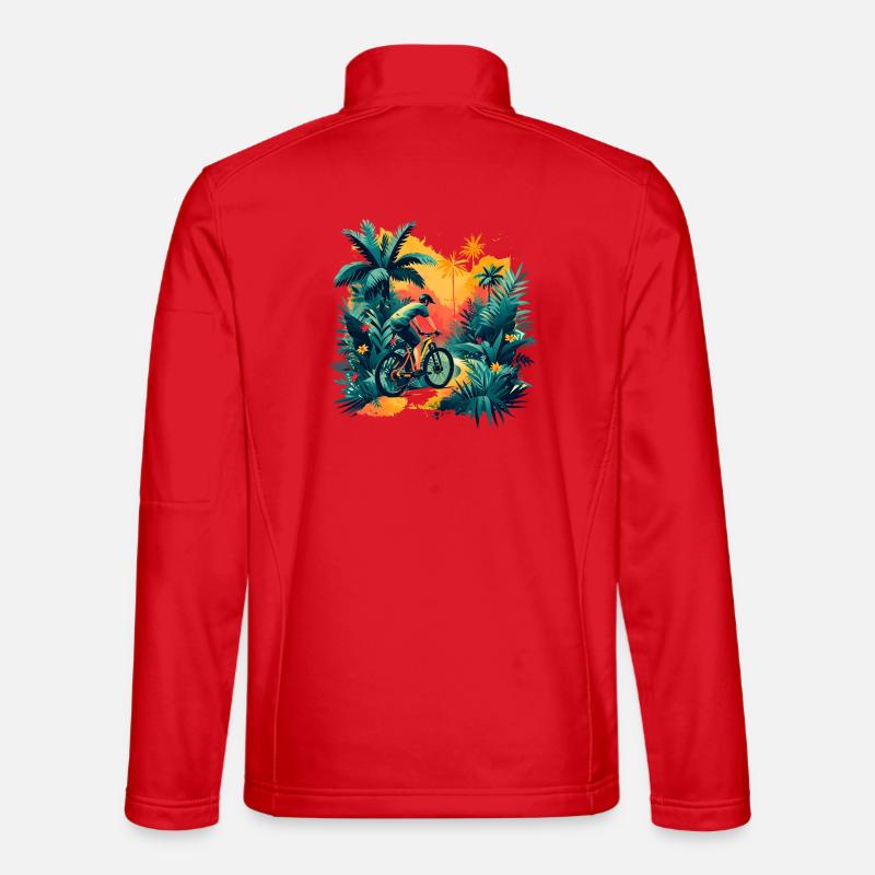 Radfahrer Unisex Softshelljacke