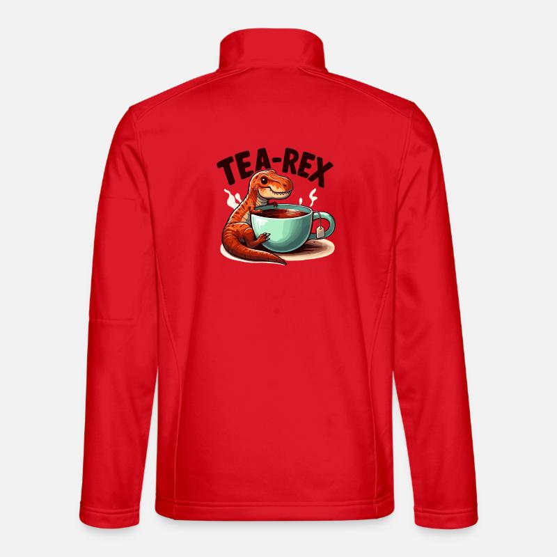 Tee Rex Tee-Rex Teetrinker Geschenk - Unisex Softshelljacke - Rot