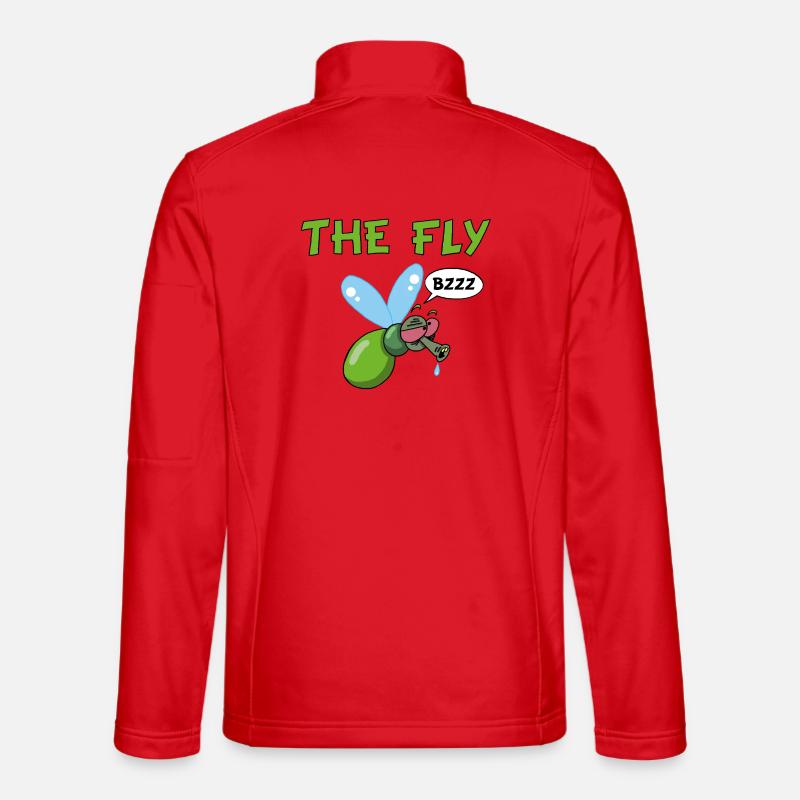 La mouche Veste en tissu softshell Unisexe