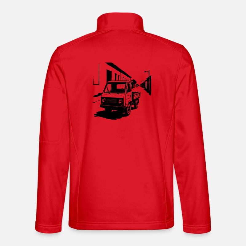 Multifonctionnel Power Retro Veste en tissu softshell Unisexe