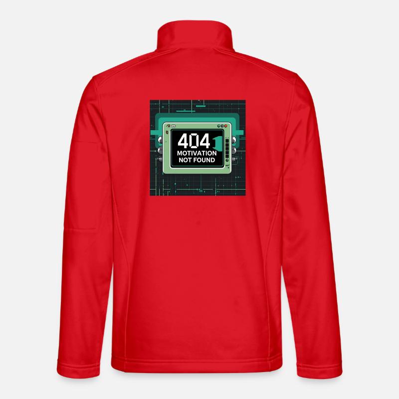 404 Not found - Unisex Softshelljacke - Rot