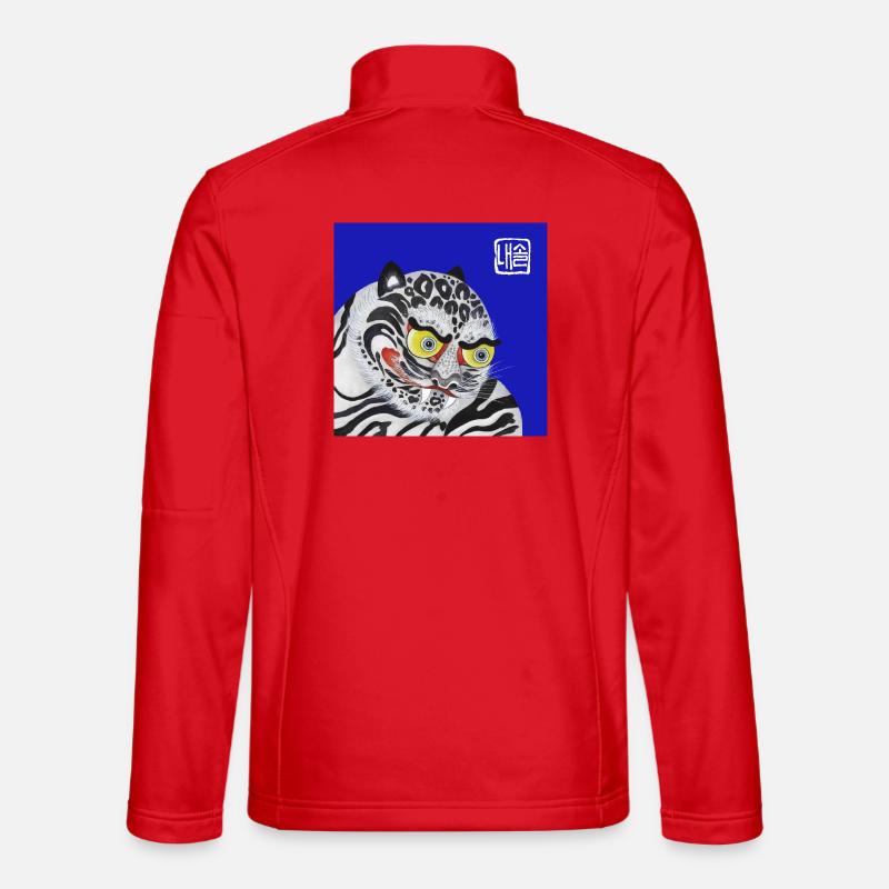 Baekho - Unisex Softshelljacke - Rot