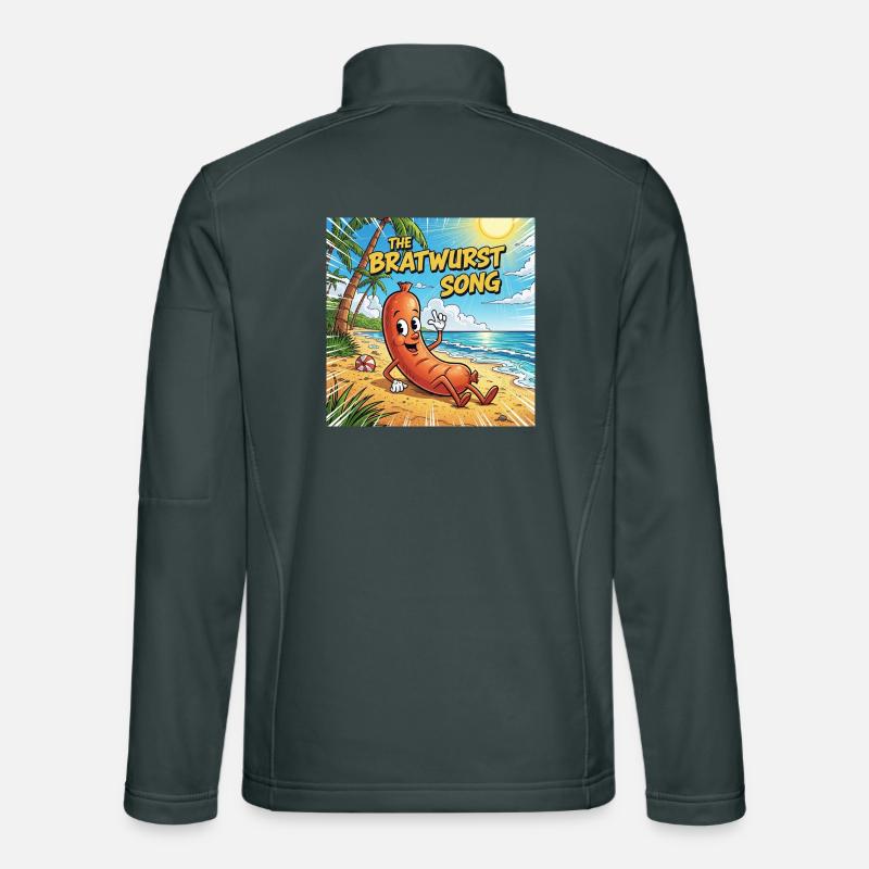 La chanson Bratwurst Veste en tissu softshell Unisexe