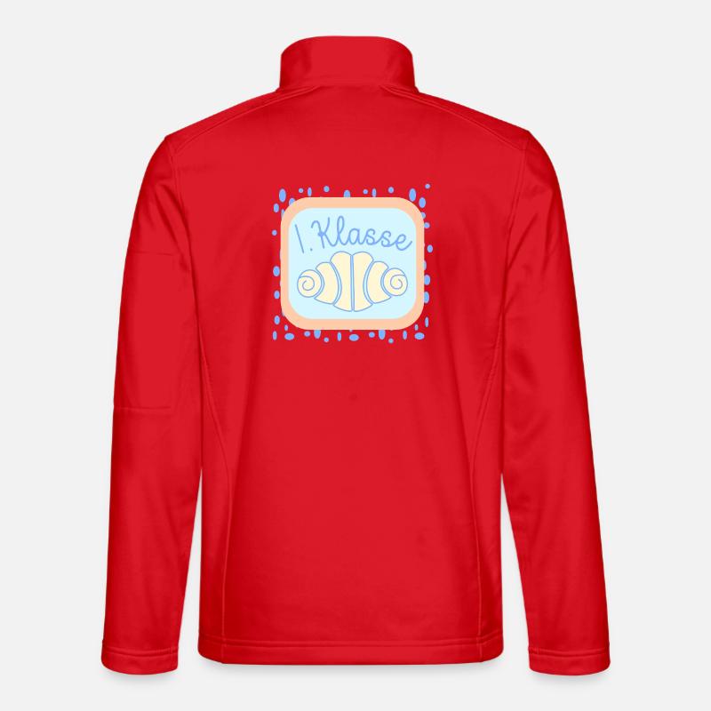 Franzbrötchen Schulkind 1. Klasse Unisex Softshelljacke