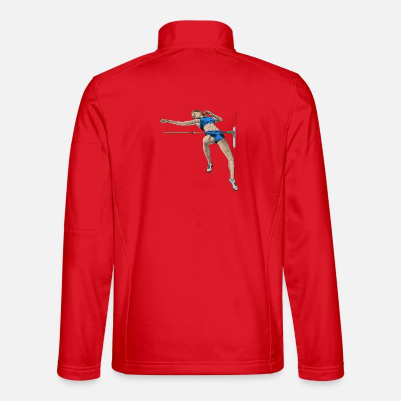High jump Unisex Softshell Jacket