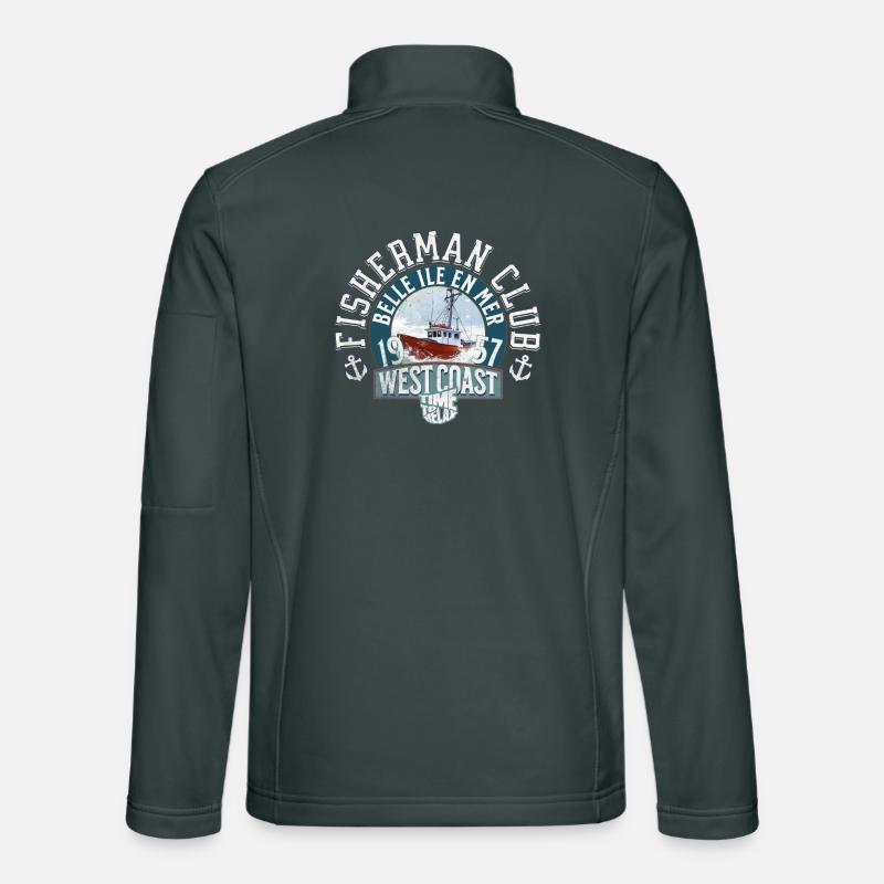 Classic Fisherman Cod Belle Ile en Mer Unisex Softshell Jacket