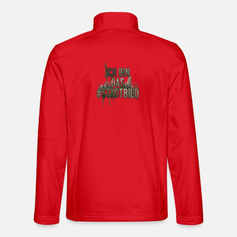 Nature_Overlay_T-shirt - Unisex Softshelljacke - Rot