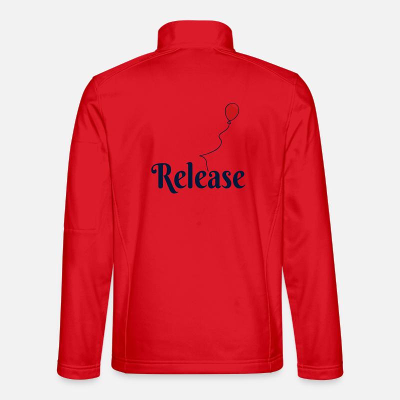 Release Release Balloon - Unisex Softshell Jacket - red