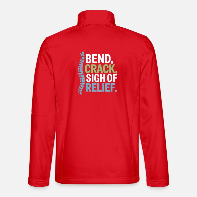 Chiropractor Spinal Alignment Is Everything - Unisex Softshell Jacket - red