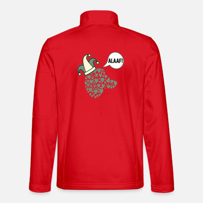 Karneval Alaaf Hunde Prinz Unisex Softshelljacke