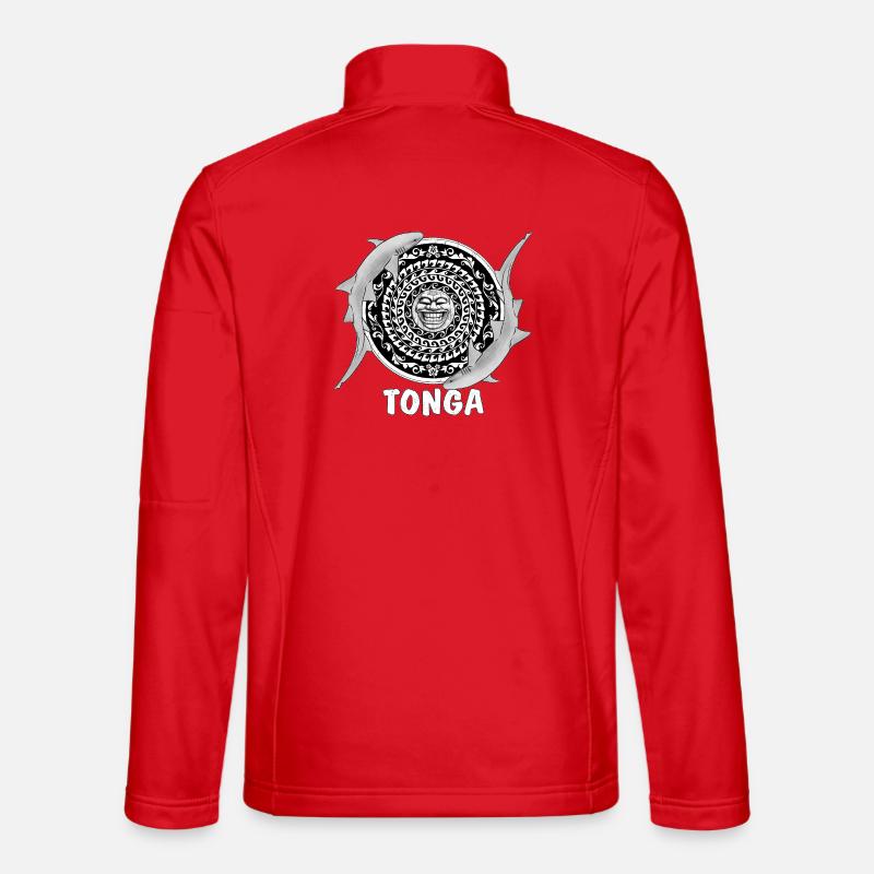 Tonga Ammenhai - Unisex Softshelljacke - Rot