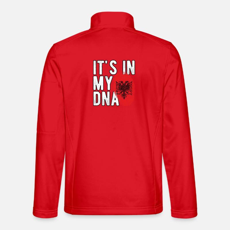 C’est dans mon ADN, l’Albanie Veste en tissu softshell Unisexe