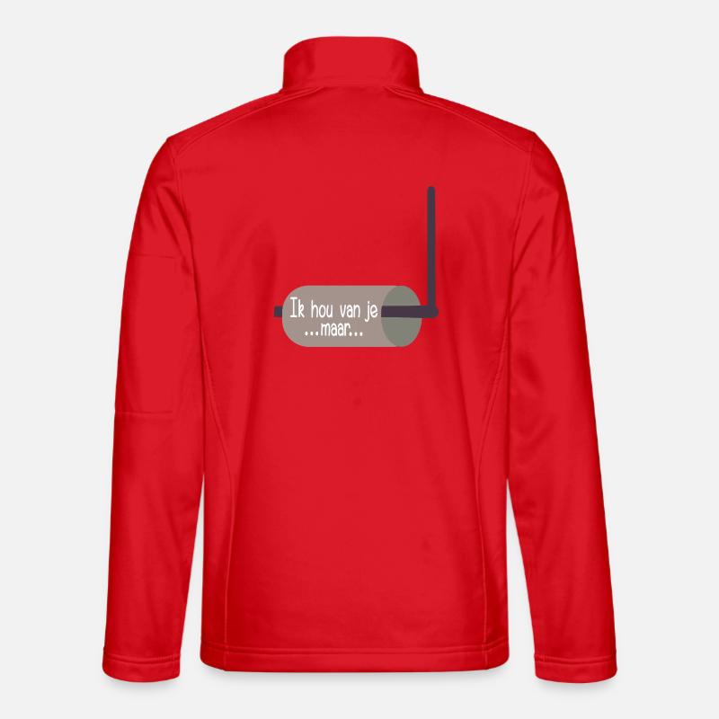 Household Relationship Toilet Paper - Unisex Softshell Jacket - red