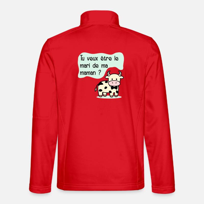 Proposition de Mariage Maman Veste en tissu softshell Unisexe
