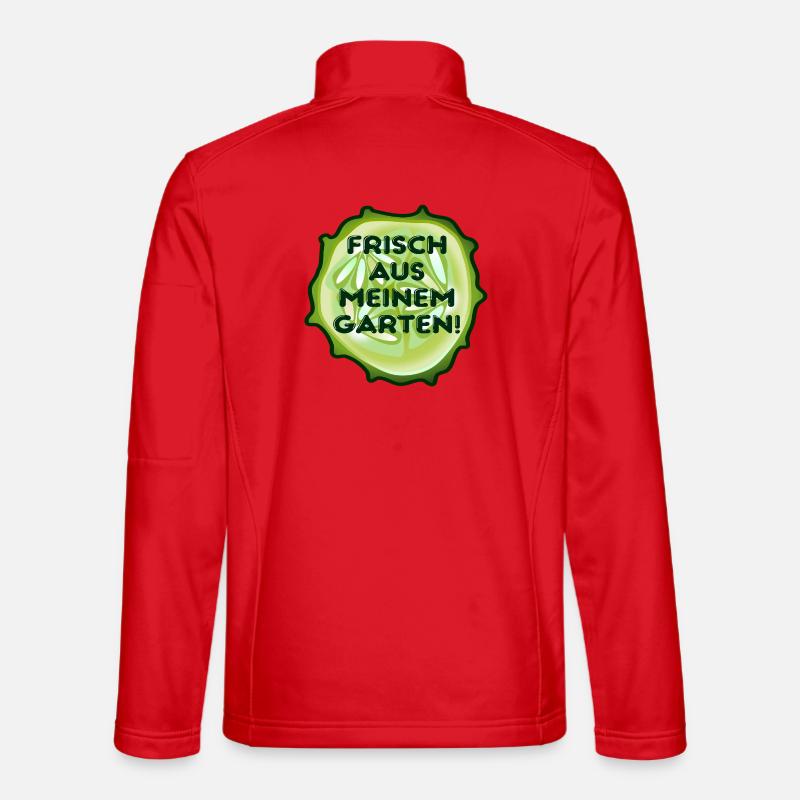 Hobby Garten Gemüse Unisex Softshelljacke