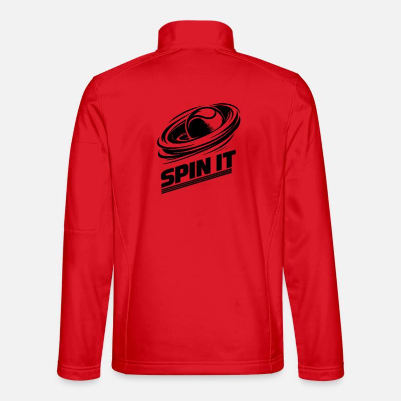 Padel Spin It Sport Passion Performance - Giacca softshell unisex - rosso