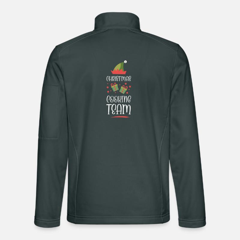 Équipe de cuisine de Noël Veste en tissu softshell Unisexe