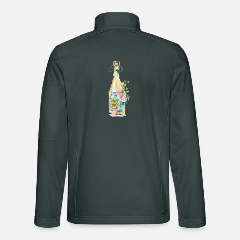 Bouteille Veste en tissu softshell Unisexe