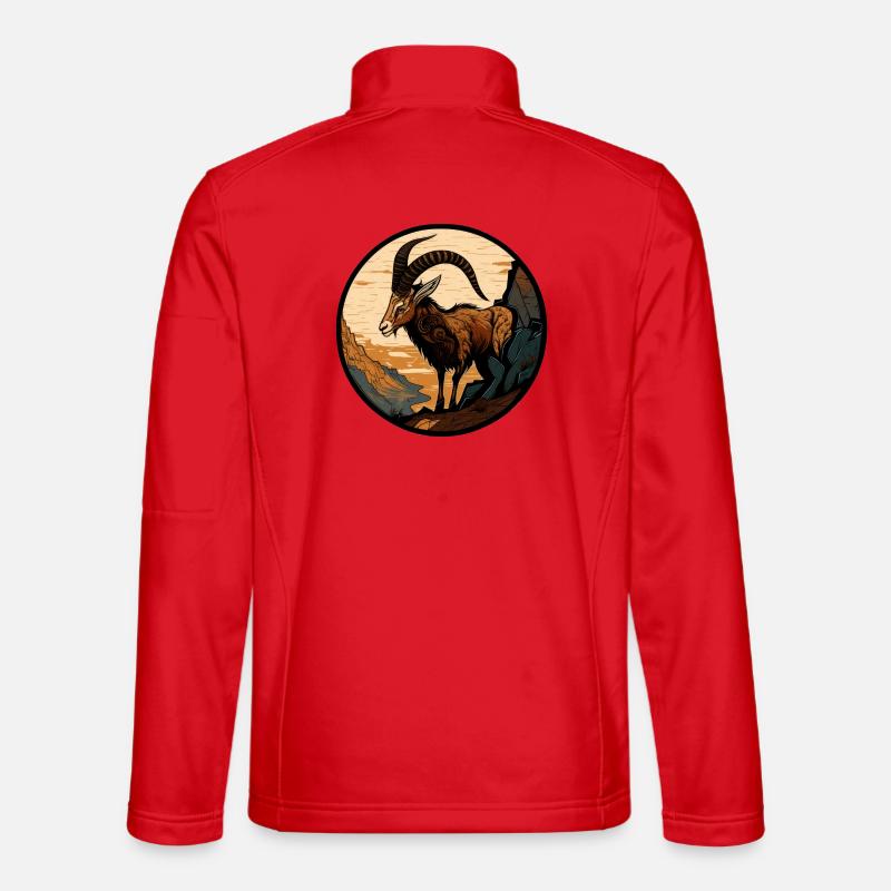 Capricorn - Unisex Softshell Jacket - red