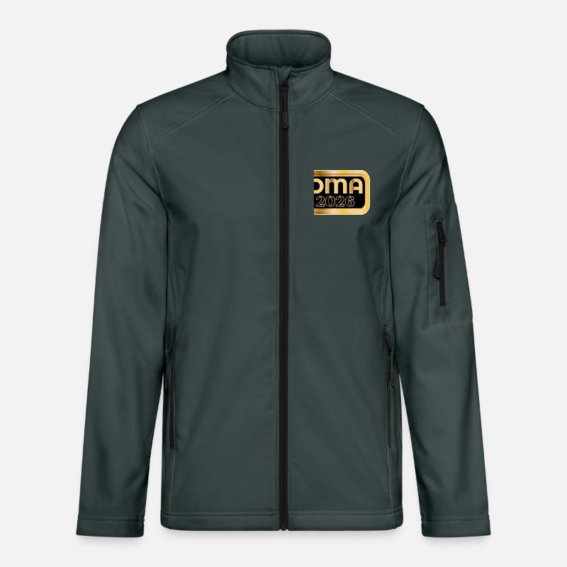 ANNONCE DE BÉBÉ GRAND-MÈRE 2026 Veste en tissu softshell Unisexe