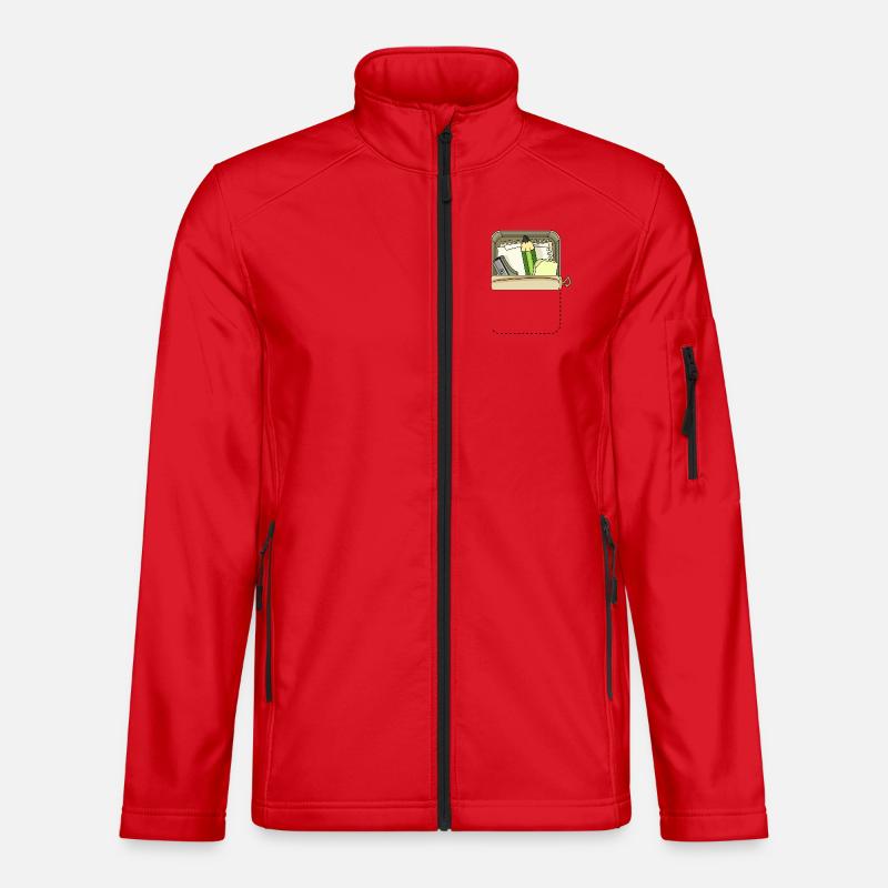 TASCHENDOSE - Unisex Softshelljacke - Rot