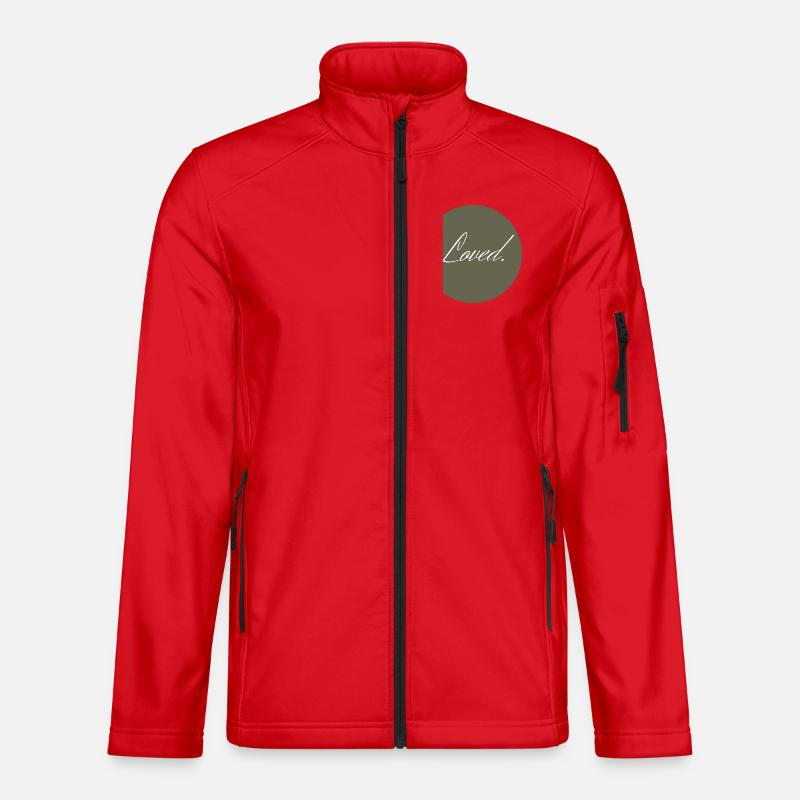 Loved - Unisex Softshelljacke - Rot