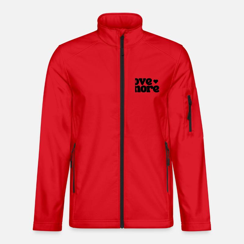 Aimez plus Veste en tissu softshell Unisexe