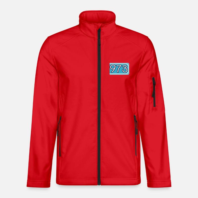 Geburtsjahr 1973 - Unisex Softshelljacke - Rot