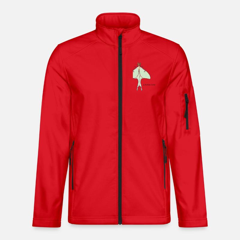 butterfly - Unisex Softshell Jacket - red