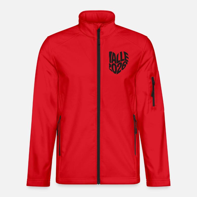 Malle 2026 - Unisex Softshell Jacket - red