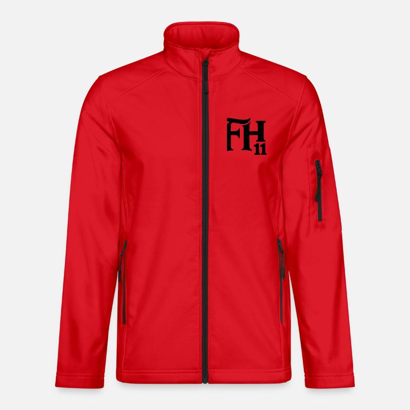 logoFH11_01 - Unisex Softshell Jacket - red