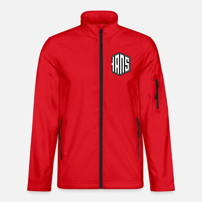 Hans - Unisex Softshelljacke - Rot