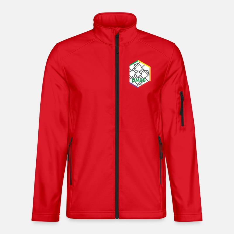 DM logo 2026_new - Unisex Softshell Jacket - red