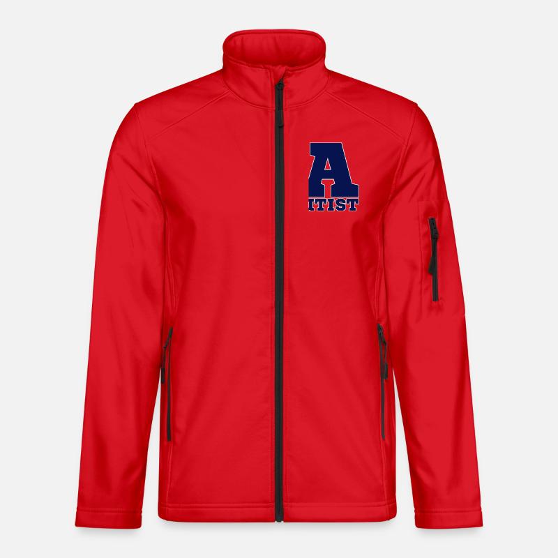 Autist - Unisex Softshelljacke - Rot