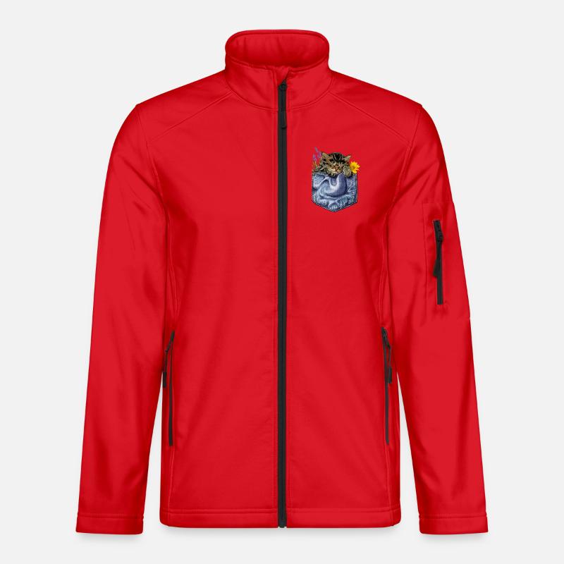 Katze - Unisex Softshell Jacket - red