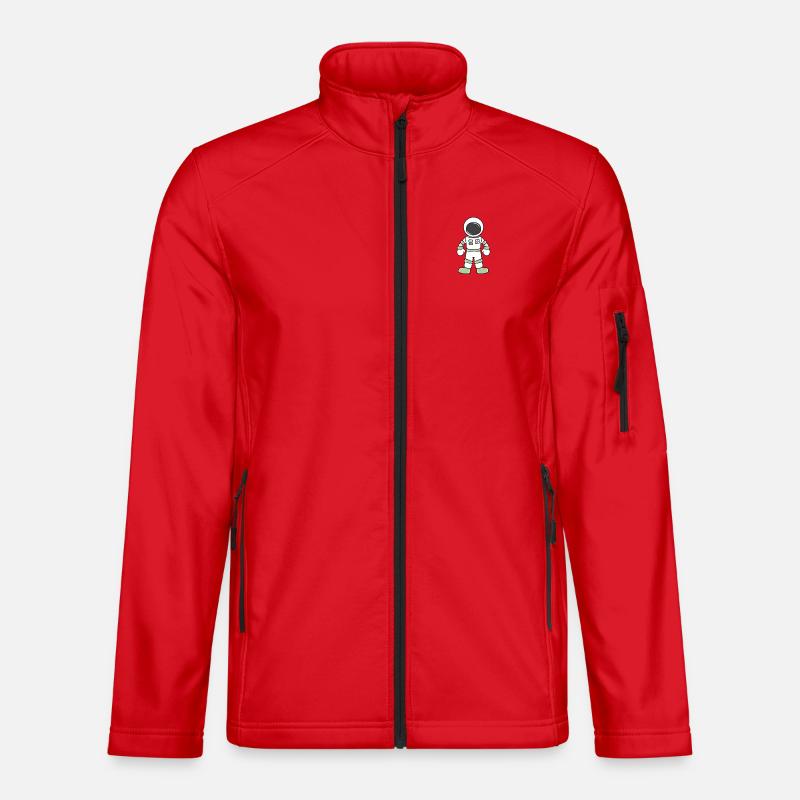 Astronaut - Unisex Softshelljacke - Rot