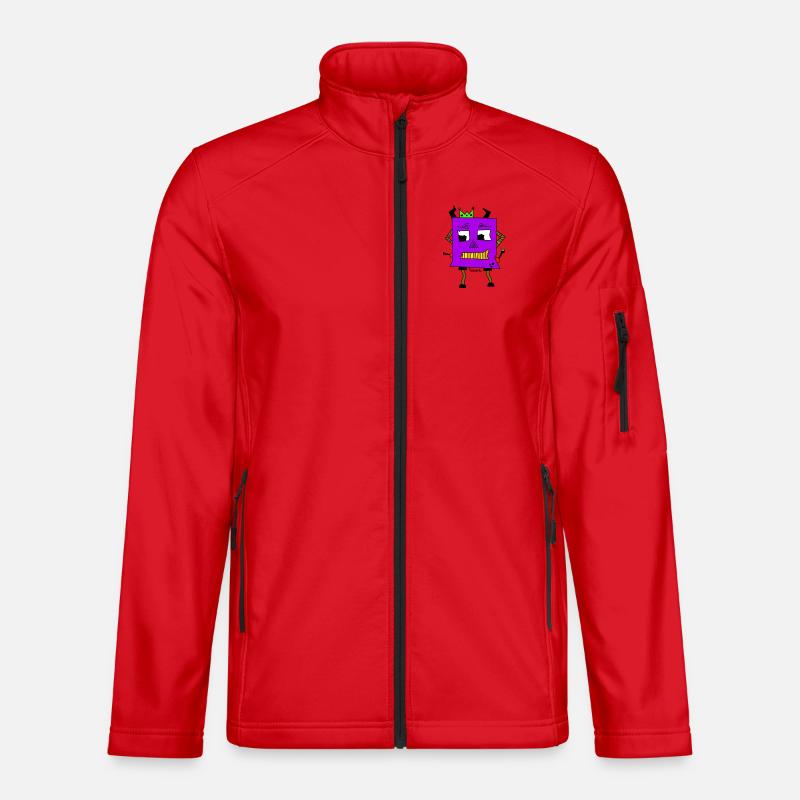Krobo - Unisex Softshelljacke - Rot