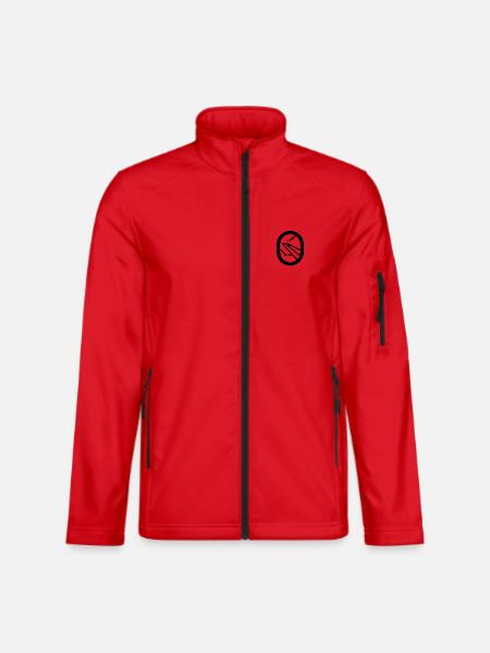 WindowSeat - Unisex Softshelljacke - Rot