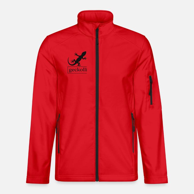 Gecko - Unisex Softshell Jacket - red