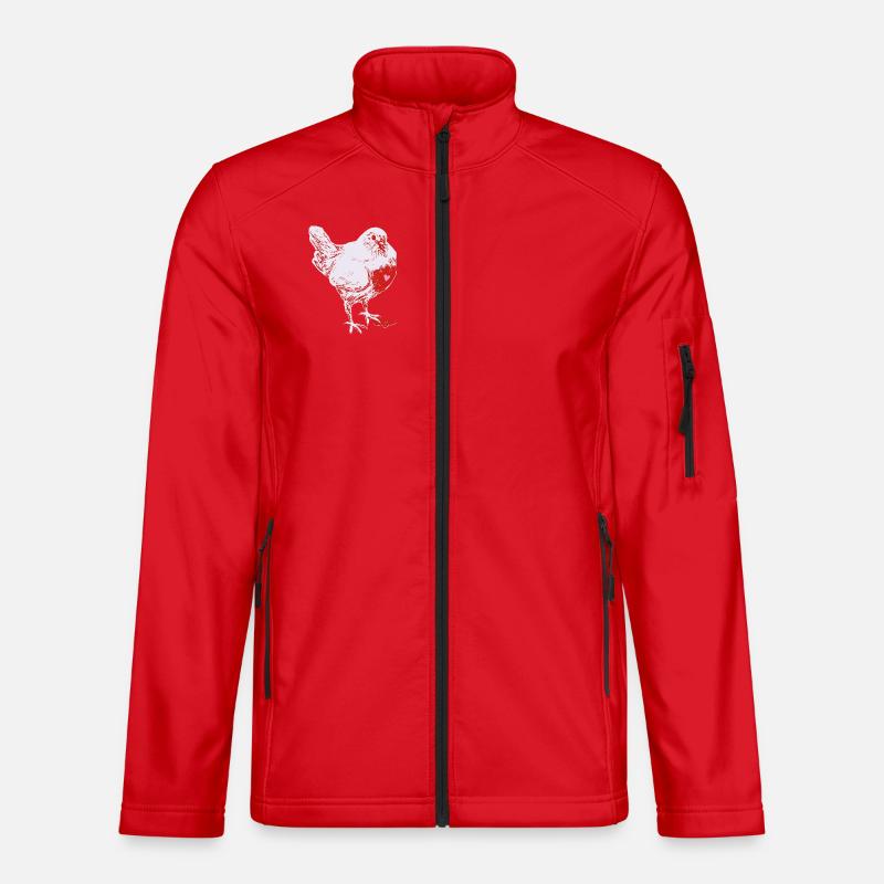 LIEBESKRANK - Unisex Softshelljacke - Rot