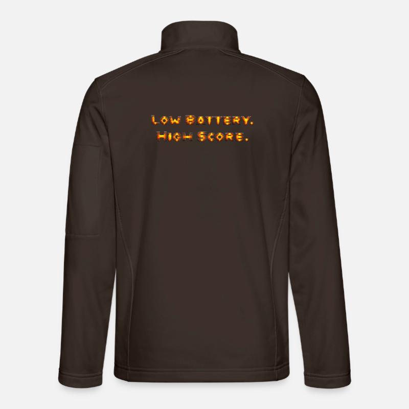 Feurige Battlegesichter - Unisex Softshelljacke - Schokobraun