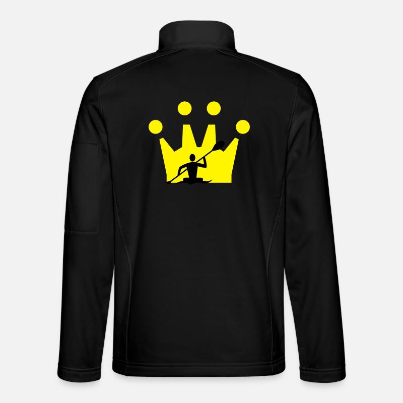 Canoe Crown - Unisex Softshell Jacket - black