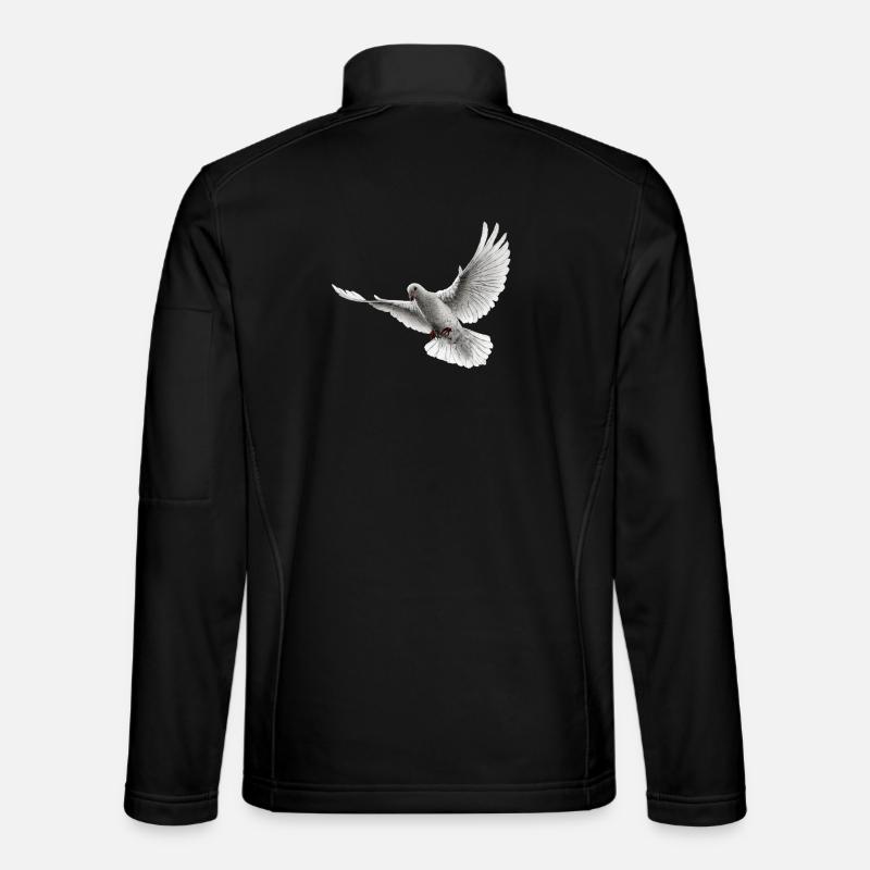 Dove - Unisex Softshell Jacket - black