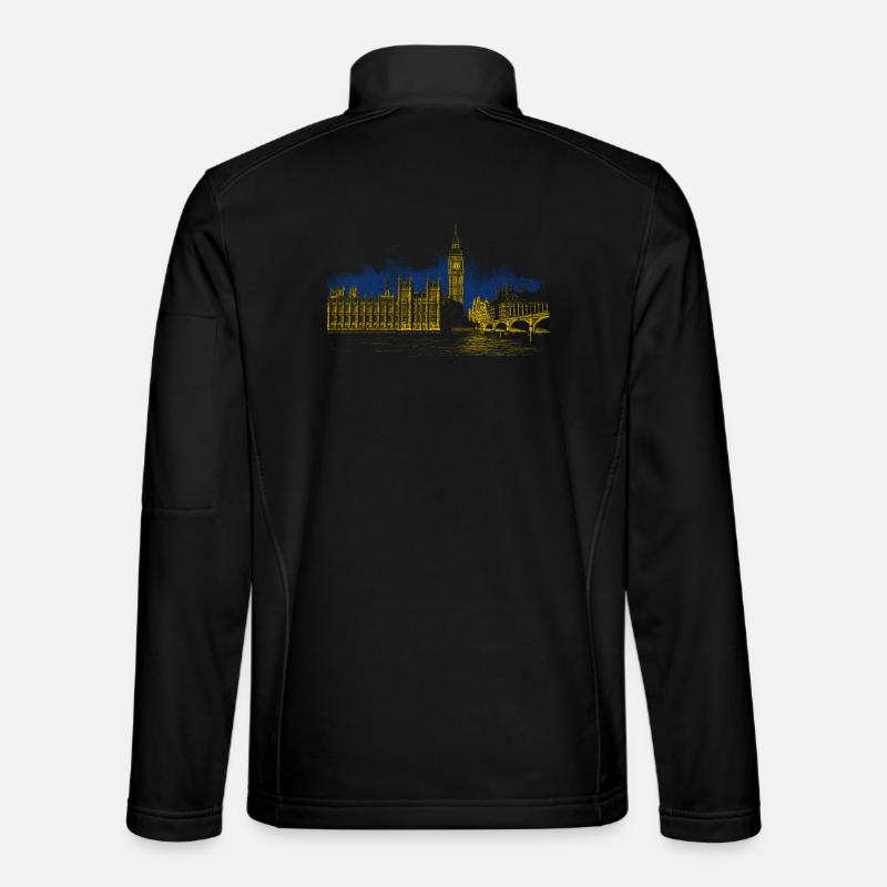 Big Ben - Unisex Softshelljacke - Schwarz