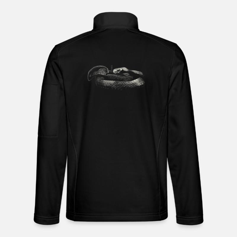 Snake - Unisex Softshell Jacket - black