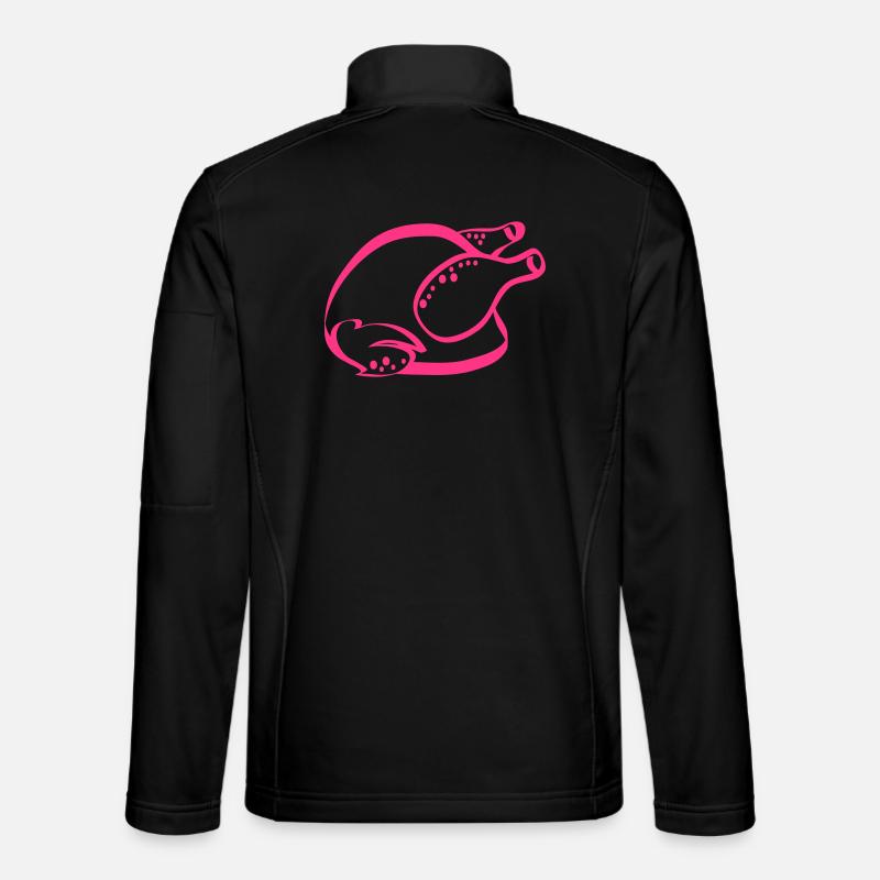 chicken Unisex Softshell Jacket