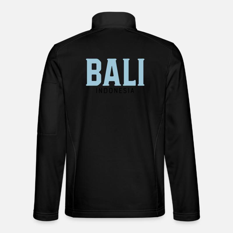 Bali - Unisex Softshelljacke - Schwarz