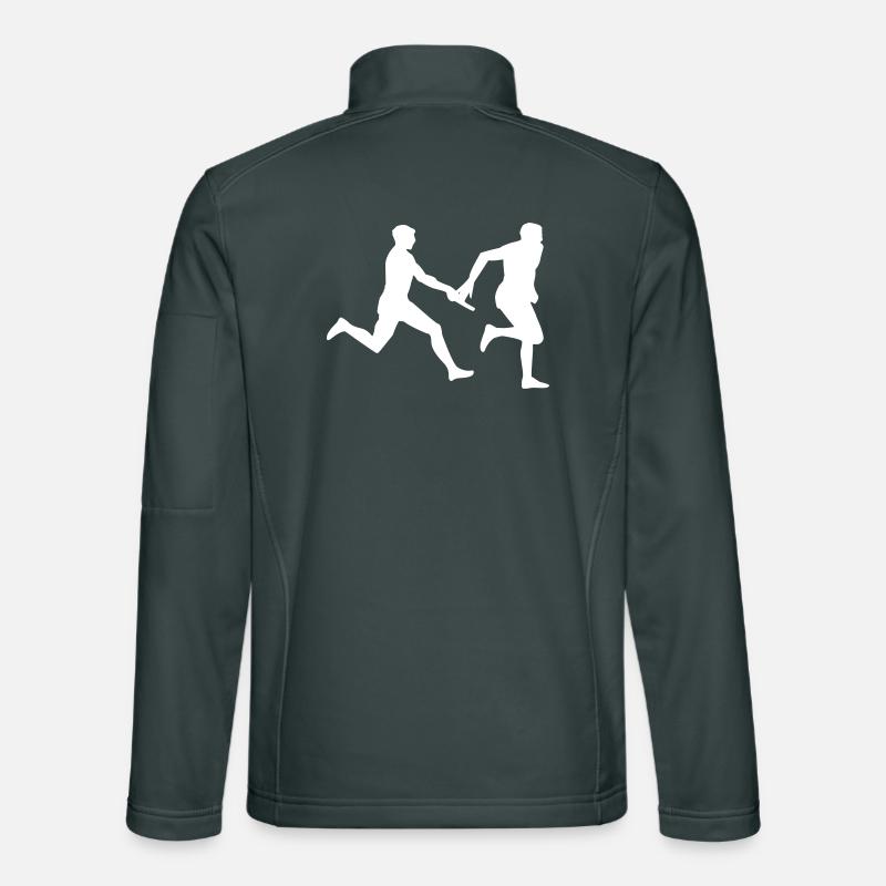 course de relais Veste en tissu softshell Unisexe