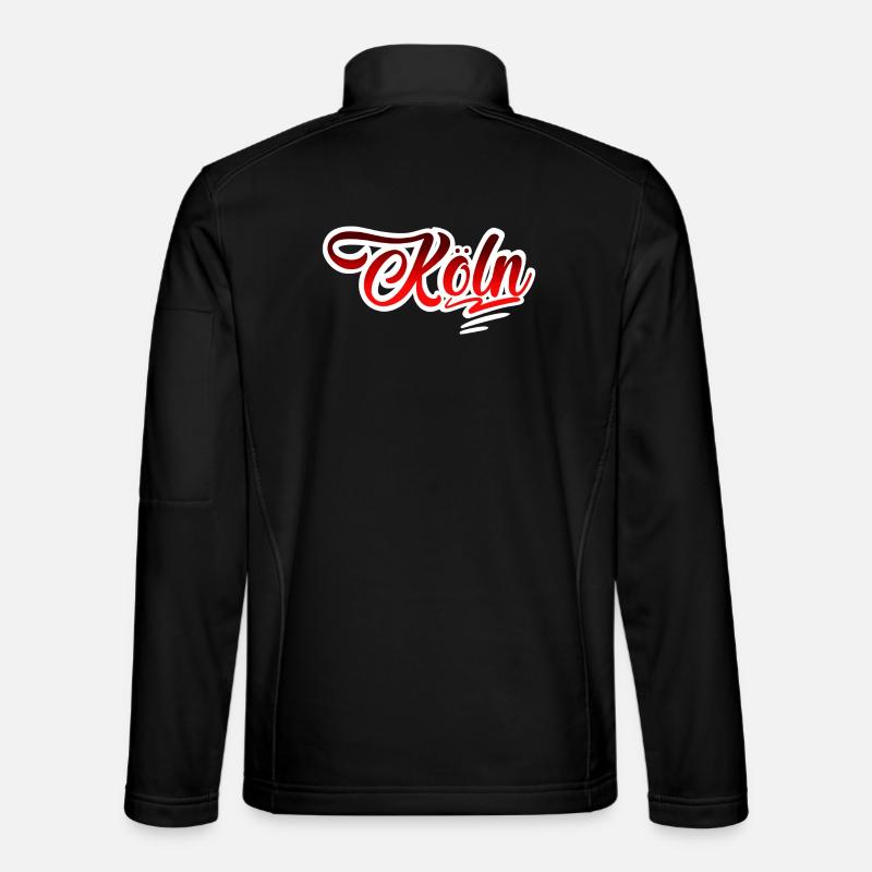 Köln - Unisex Softshelljacke - Schwarz